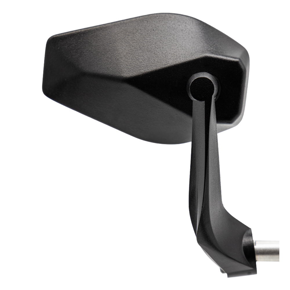 FAR UNIVERSAL BAR END TORSION MOTORCYCLE MIRROR RIGHT MATT BLACK