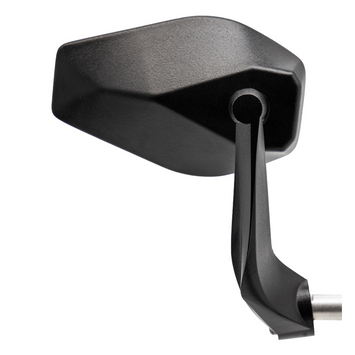 FAR UNIVERSAL BAR END TORSION MOTORCYCLE MIRROR RIGHT MATT BLACK