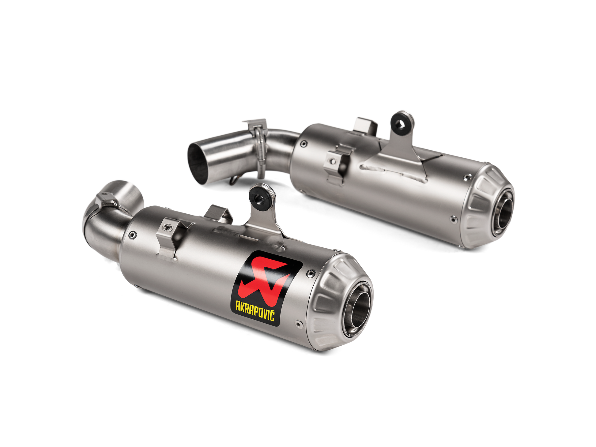AKRAPOVIC TERMINALE TITANIO OMOLOGATO DUCATI HYPERMOTARD 950 / 950 SP 2019-24 - AKRAPOVIC