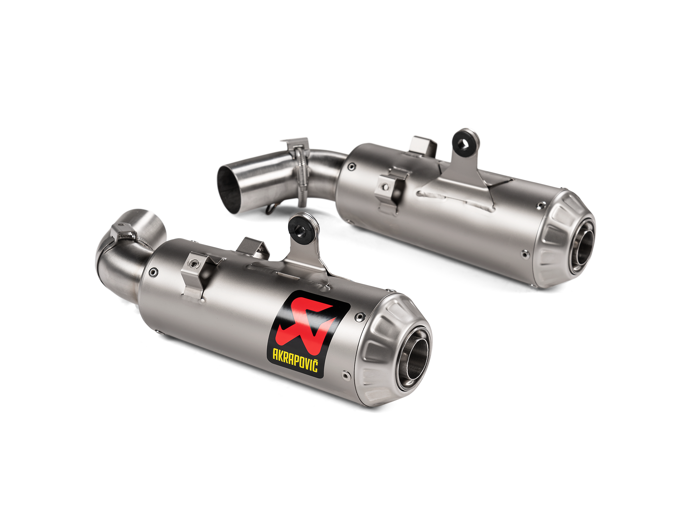 AKRAPOVIC TERMINALE TITANIO OMOLOGATO DUCATI HYPERMOTARD 950 / 950 SP 2019-24 - AKRAPOVIC