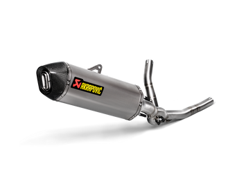 AKRAPOVIC TERMINALE TITANIO RACING SUZUKI V STROM 650 2017-24 - AKRAPOVIC