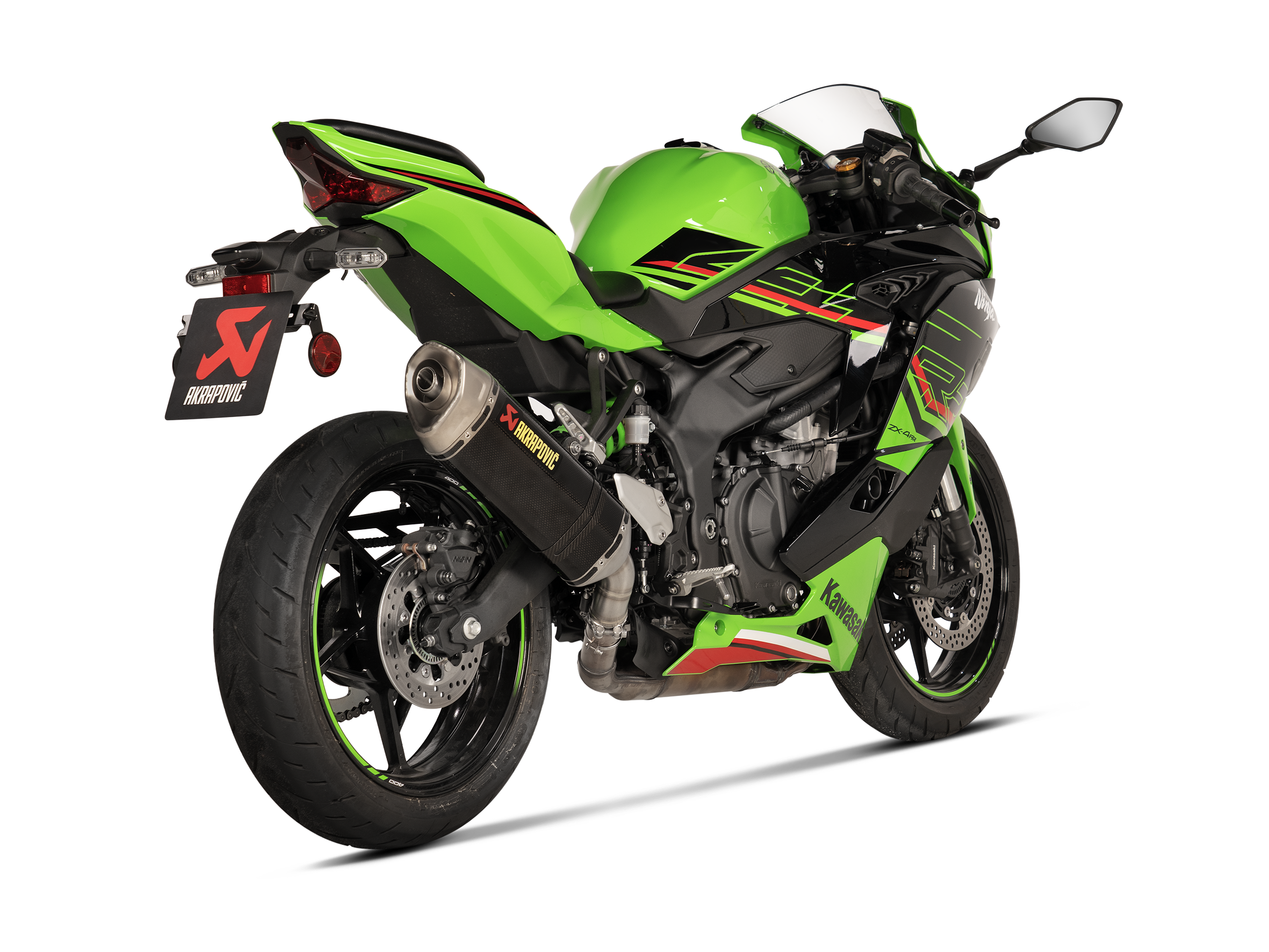 AKRAPOVIC TERMINALE CARBONIO OMOLOGATO KAWASAKI NINJA ZX 4R 2023-26 - AKRAPOVIC immagine 3
