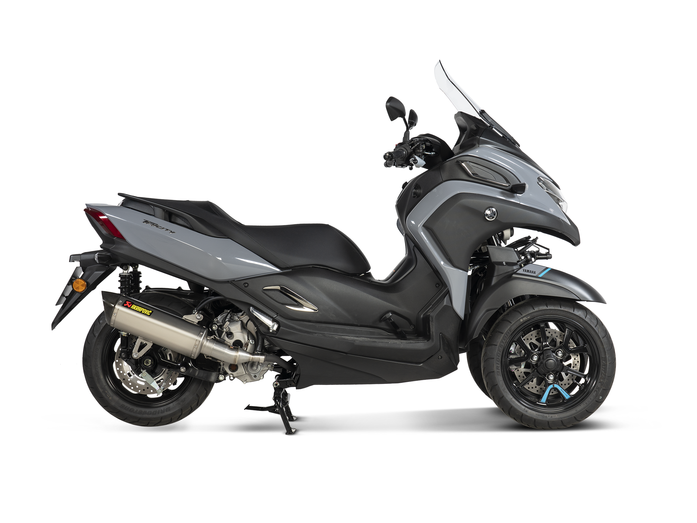 AKRAPOVIC TERMINALE ACCIAIO INOX YAMAHA X MAX 300 TRICITY 300 2021-24 - AKRAPOVIC immagine 2