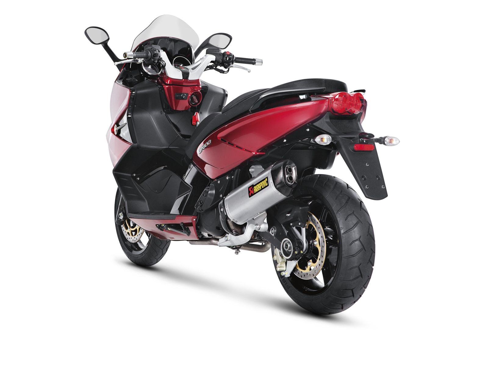 AKRAPOVIC TERMINALE ACCIAIO INOX GILERA GP 800 2008-15 - AKRAPOVIC immagine 3