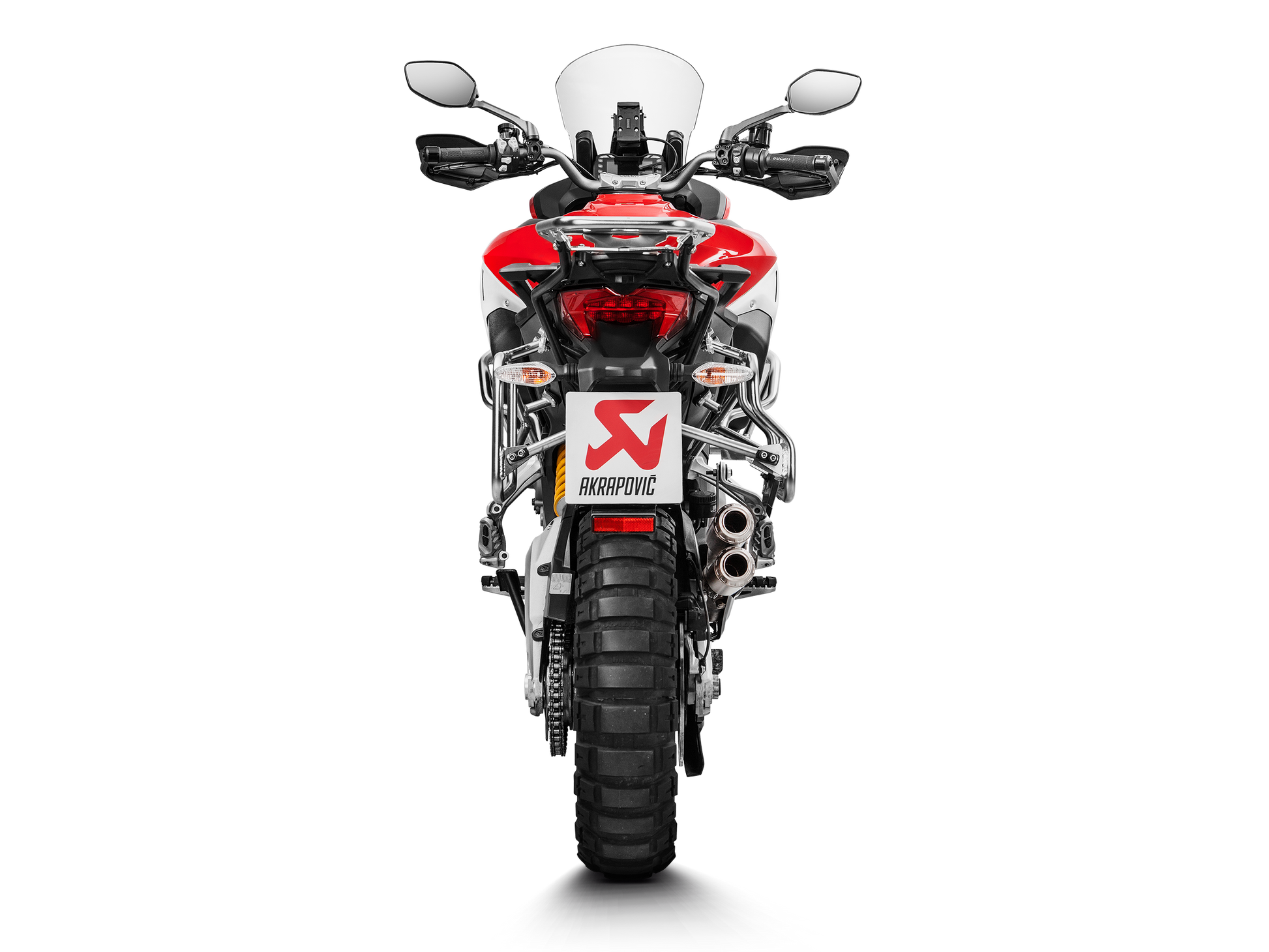AKRAPOVIC TERMINALE TITANIO DUCATI MULTISTRADA 950 / 1200 / 1260 2017-20 - AKRAPOVIC immagine 4
