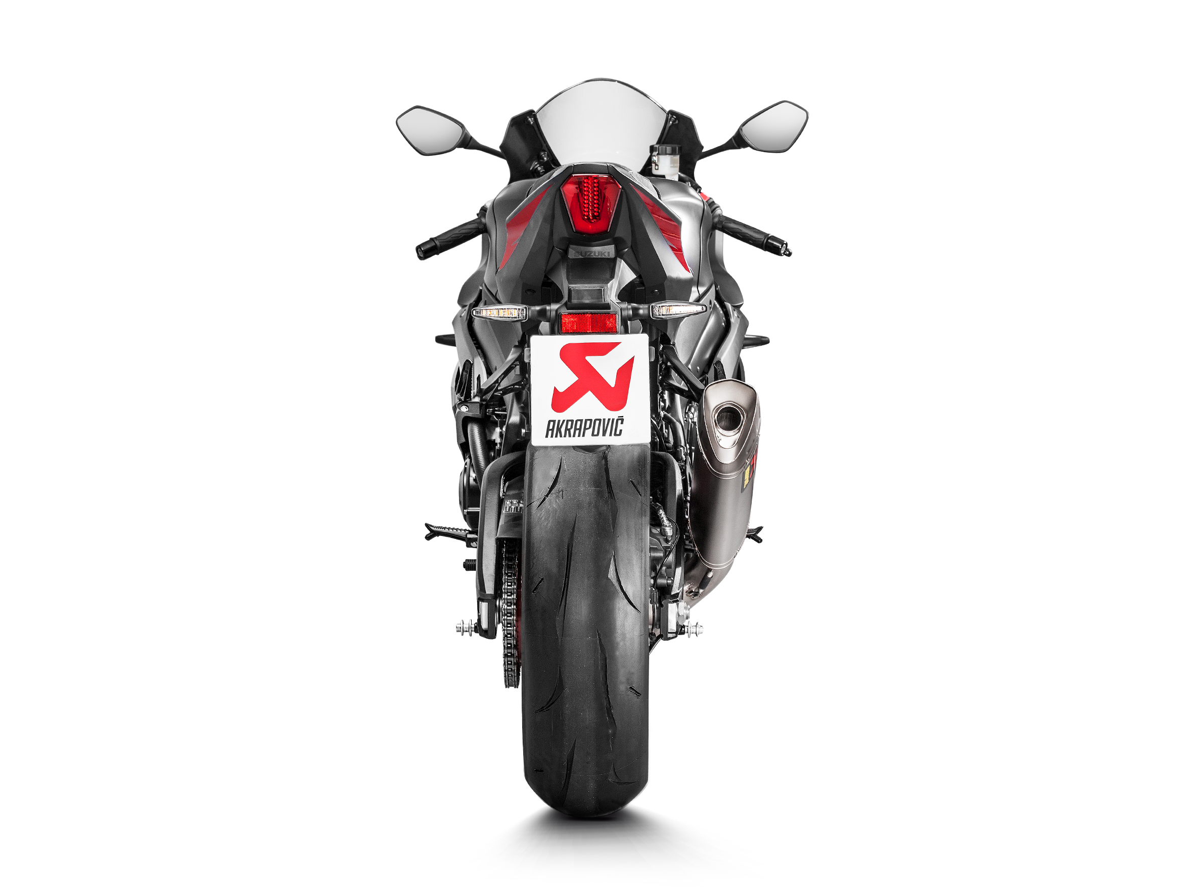 AKRAPOVIC TERMINALE TITANIO RACING SUZUKI GSX R 1000 2017-25 - AKRAPOVIC immagine 4