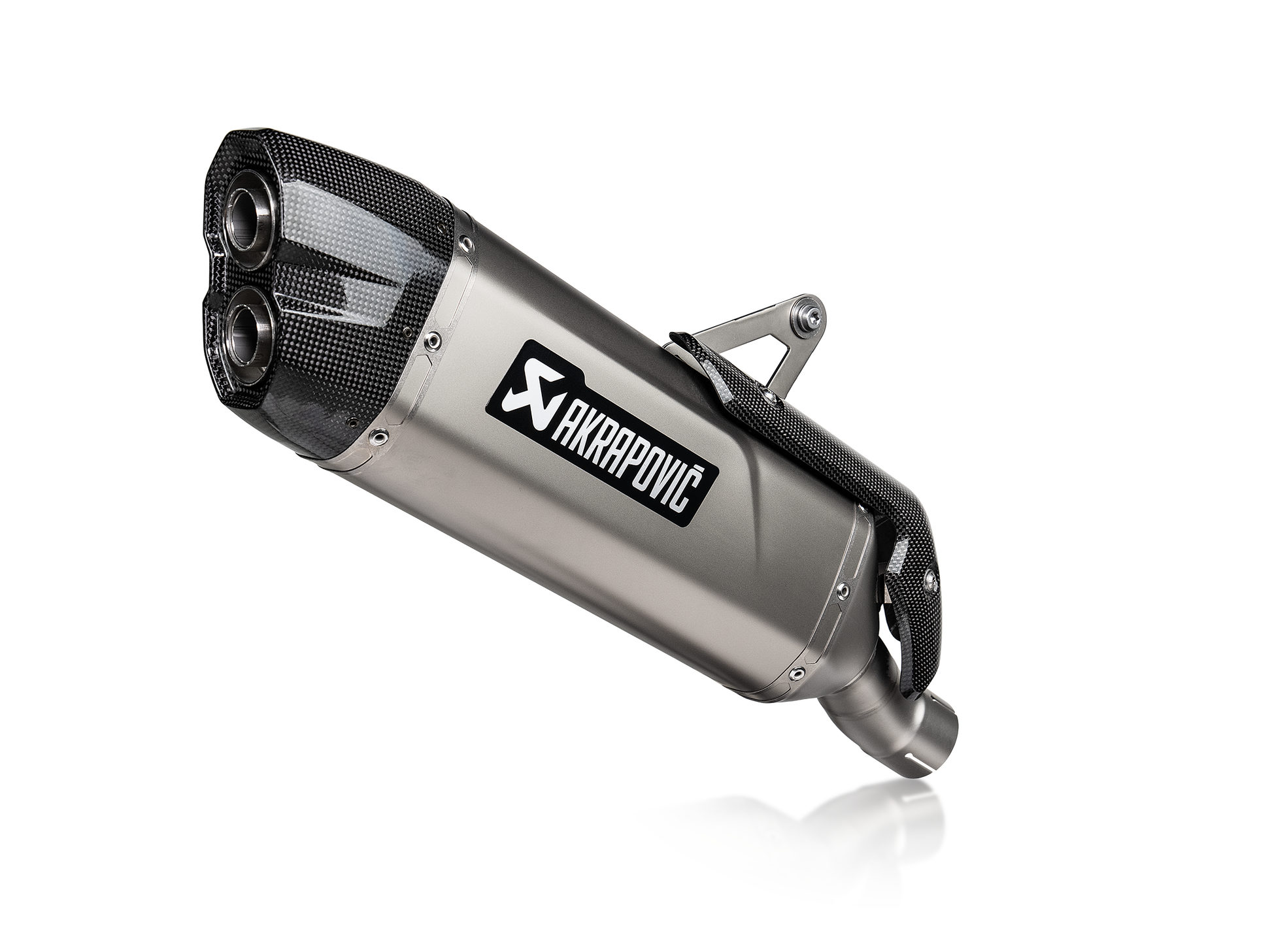 AKRAPOVIC TERMINALE TITANIO OMOLOGATO DUCATI MULTISTRADA V2 / S 2025-26 - AKRAPOVIC