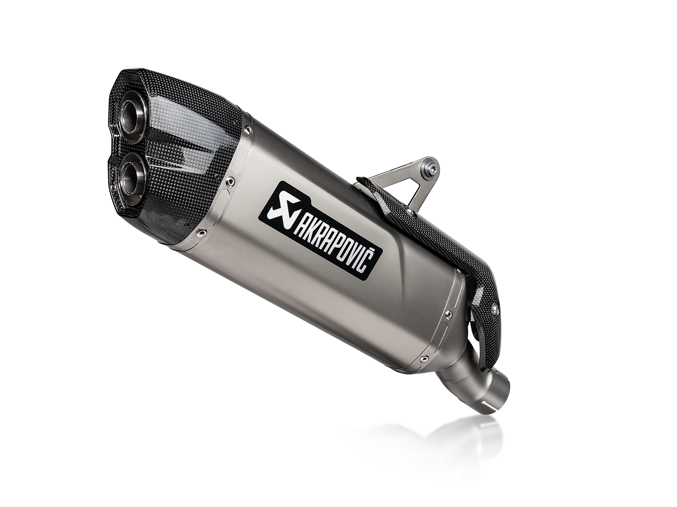 AKRAPOVIC TERMINALE TITANIO OMOLOGATO DUCATI MULTISTRADA V2 / S 2025-26 - AKRAPOVIC