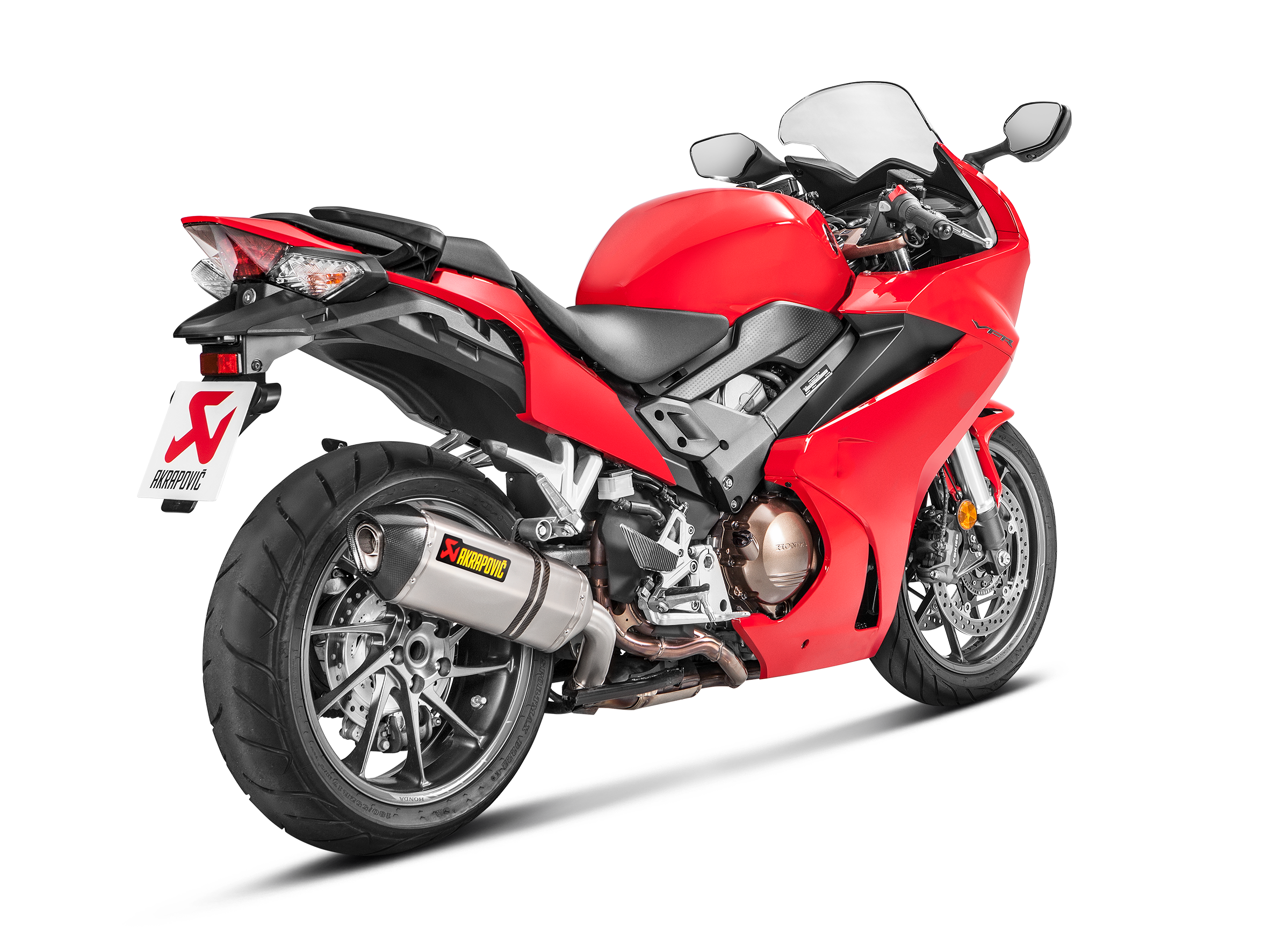 AKRAPOVIC TERMINALE TITANIO HONDA VFR 800F VFR 800X CROSSRUNNER 2017-20 - AKRAPOVIC immagine 3