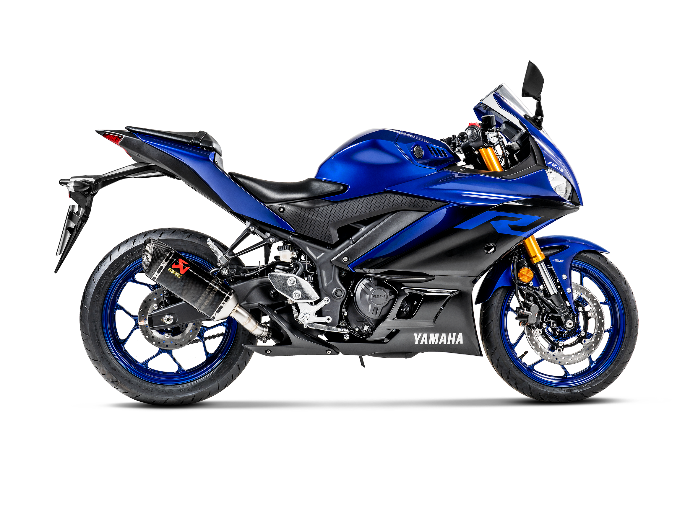 AKRAPOVIC TERMINALE CARBONIO YAMAHA MT 03 YZF R3 YZF R25 2014-21 - AKRAPOVIC immagine 2