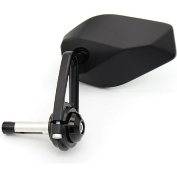 FAR UNIVERSAL BAR END PRISMATIC MIRROR LEFT/RIGHT SIDE MOTORCYCLE MIRROR