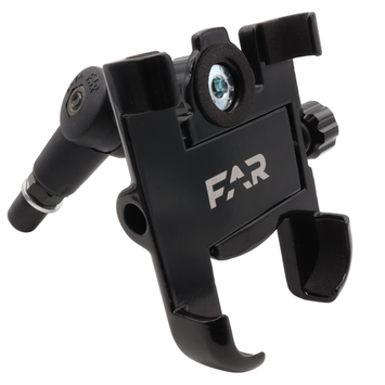 FAR SUPPORTO SMARTPHONE MANUBRIO MOTO ATTACCO VITE M10X1,25 REGOLABILE