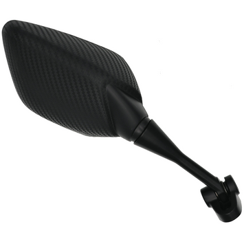 FAR RIGHT REAR VIEW MIRROR FAIRING REX CARBON LOOK SIDE MIRROR MOTORCYCLE