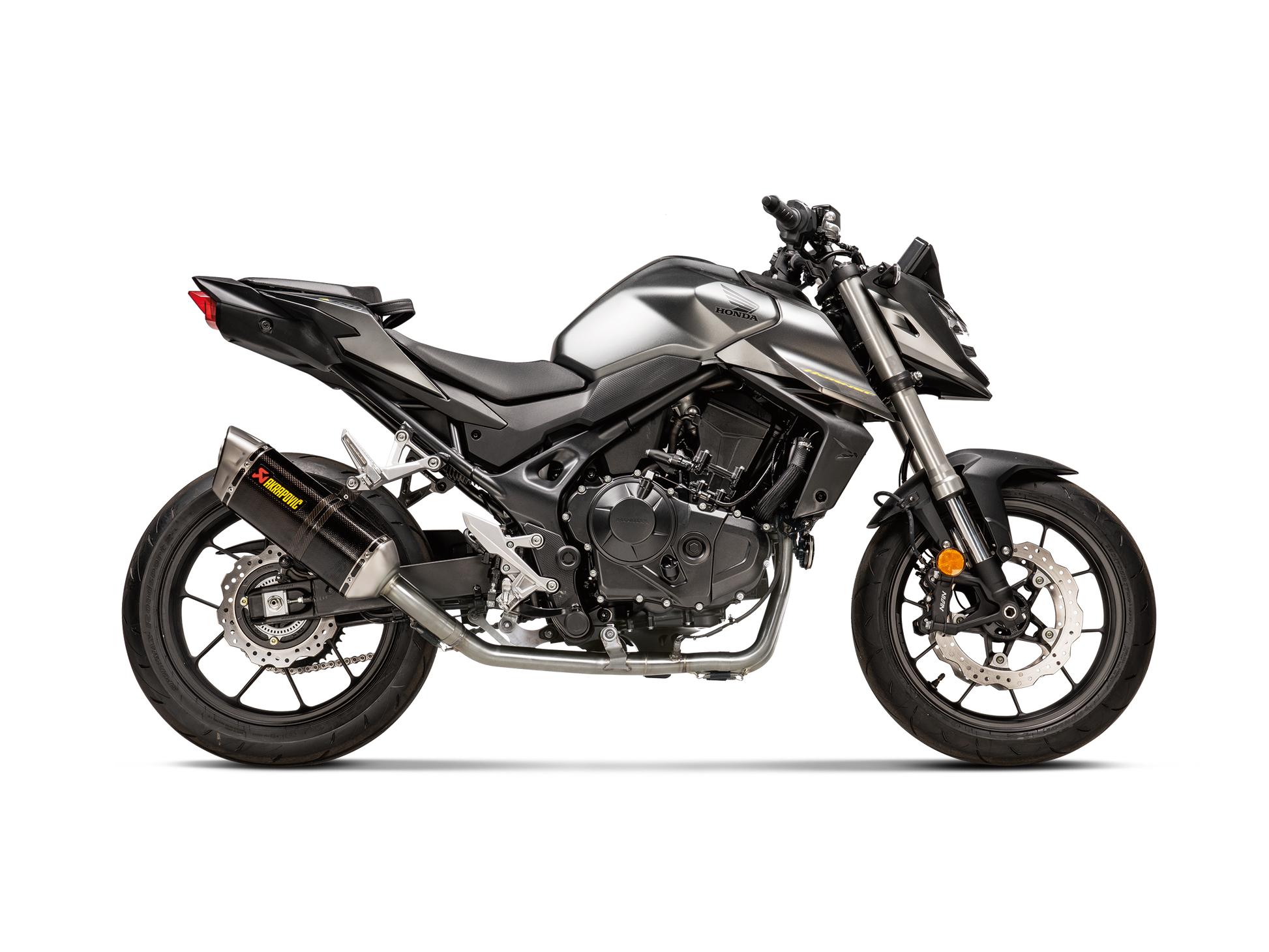 AKRAPOVIC TERMINALE CARBONIO RACING HONDA CB 750 HORNET 2023-26 - AKRAPOVIC immagine 2