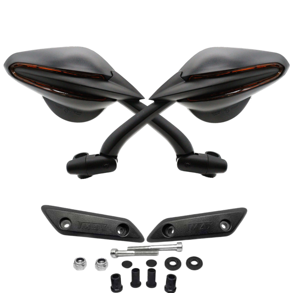 FAR COMBO KIT REAR VIEW MIRRORS YAMAHA TMAX 560 SIDE MIRROR MOTORCYCLE SCOOTER