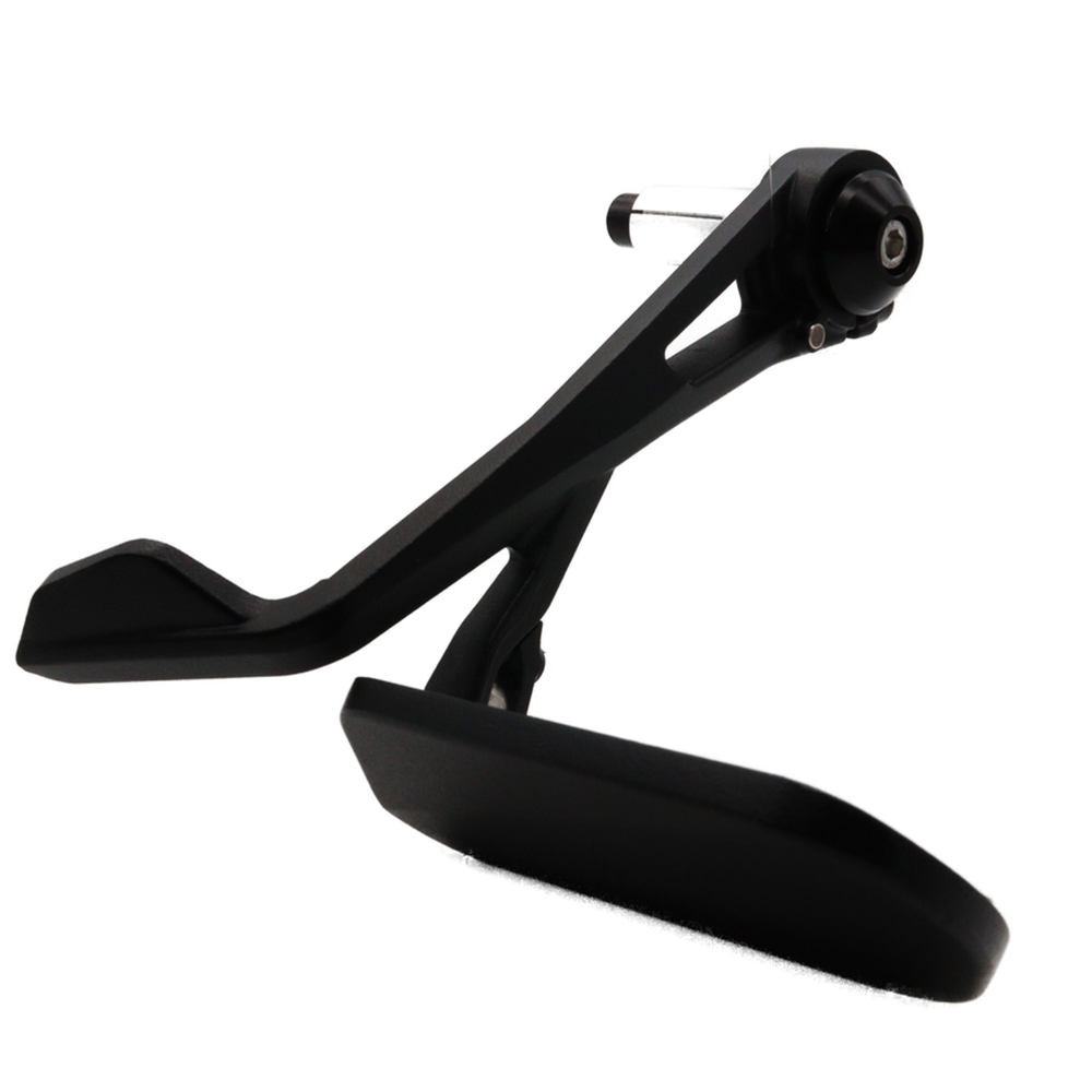 FAR LEFT HANDGUARD WITH INTEGRATED MIRROR RACETRACK MOTORCYCLE SIDE MIRROR