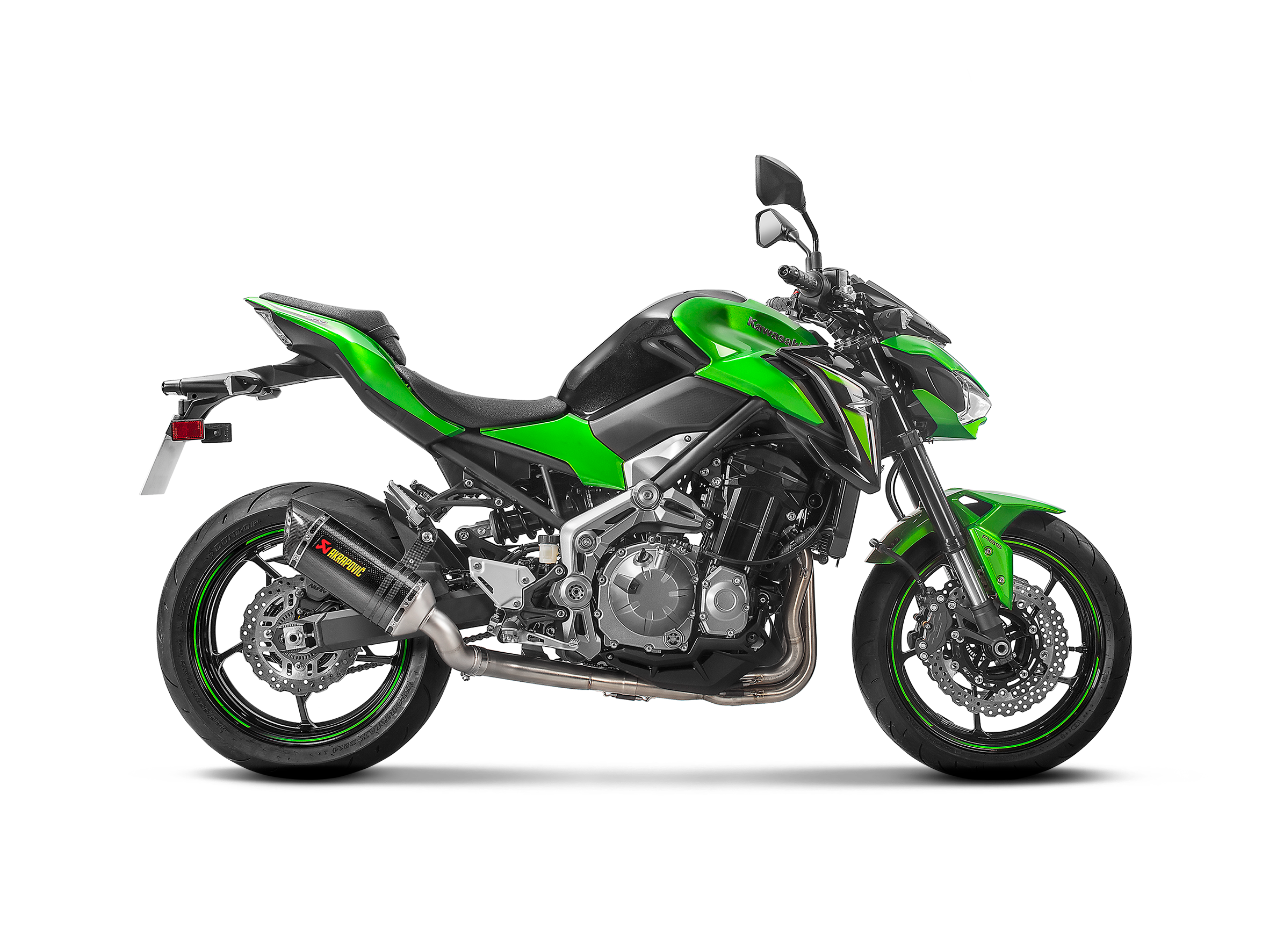 AKRAPOVIC COLLETTORI SCARICO ACCIAIO INOX RACING KAWASAKI Z900 2017-19 - AKRAPOVIC immagine 2