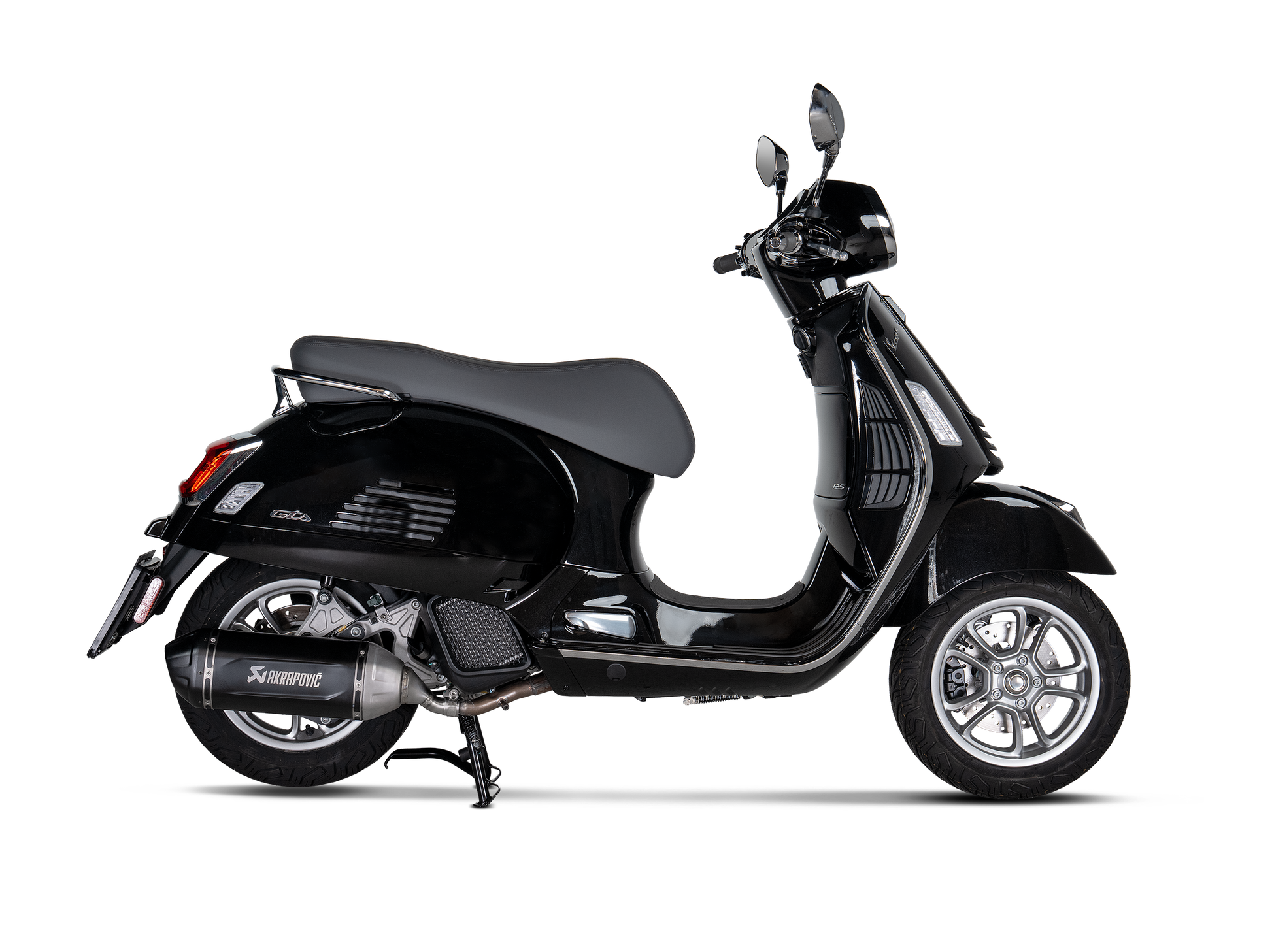 AKRAPOVIC TERMINALE INOX VESPA GTS 125 / SUPER / SUPERSPORT / SUPERTECH 2024-26 - AKRAPOVIC immagine 2