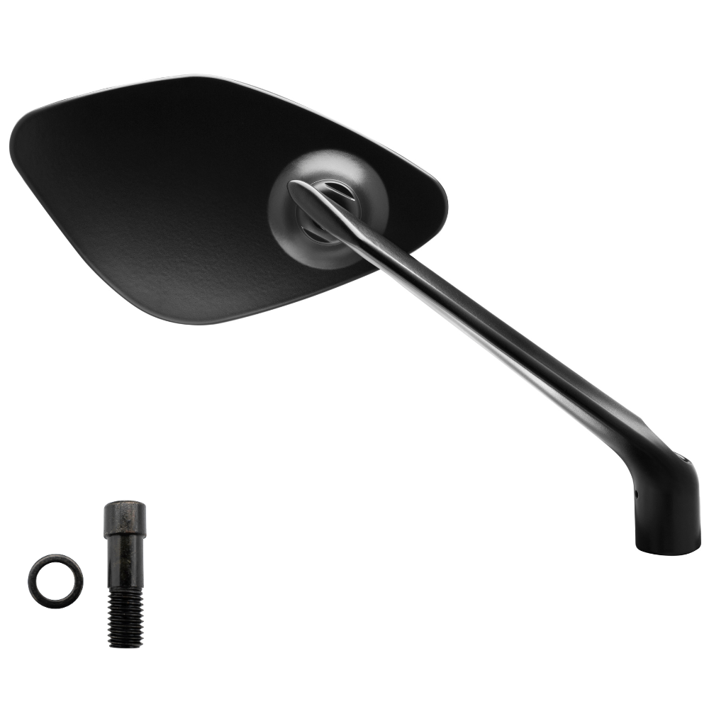 FAR RIGHT HANDLEBAR GLASS REAR VIEW MIRROR BMW VERSION MOTORCYCLE SIDE MIRROR
