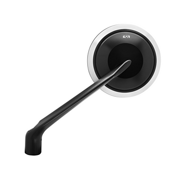 FAR UNIVERSAL MIRROR LEFT HANDLEBAR ROUND CNC BLACK DREAM MOTORCYCLE MIRROR