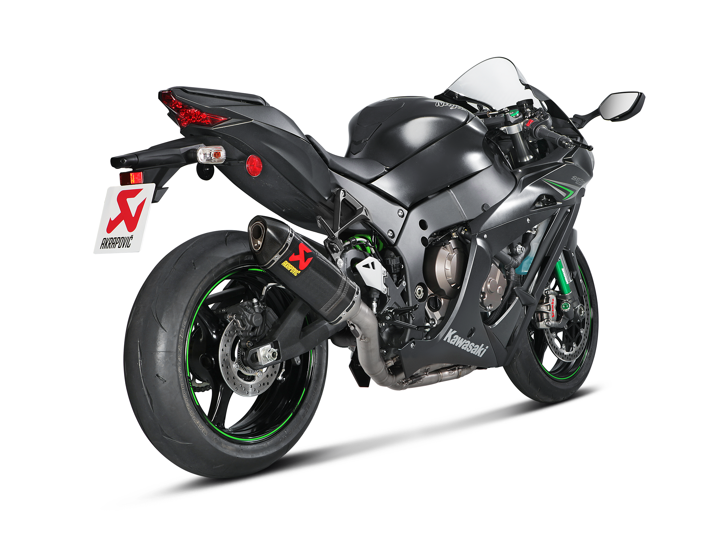 AKRAPOVIC TERMINALE CARBONIO RACING KAWASAKI NINJA ZX 10R / 10RR / SE 2016-20 - AKRAPOVIC immagine 3