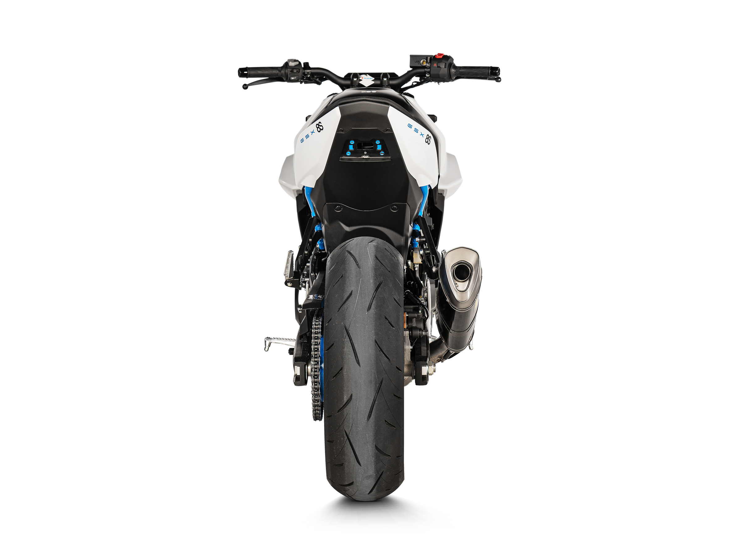 AKRAPOVIC TERMINALE CARBONIO RACING SUZUKI GSX 8S / 8R 2022-26 - AKRAPOVIC immagine 4