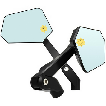 FAR PAIR OF REAR VIEW MIRRORS SIDE MIRRORS WITH BLIND SPOT DETECTOR