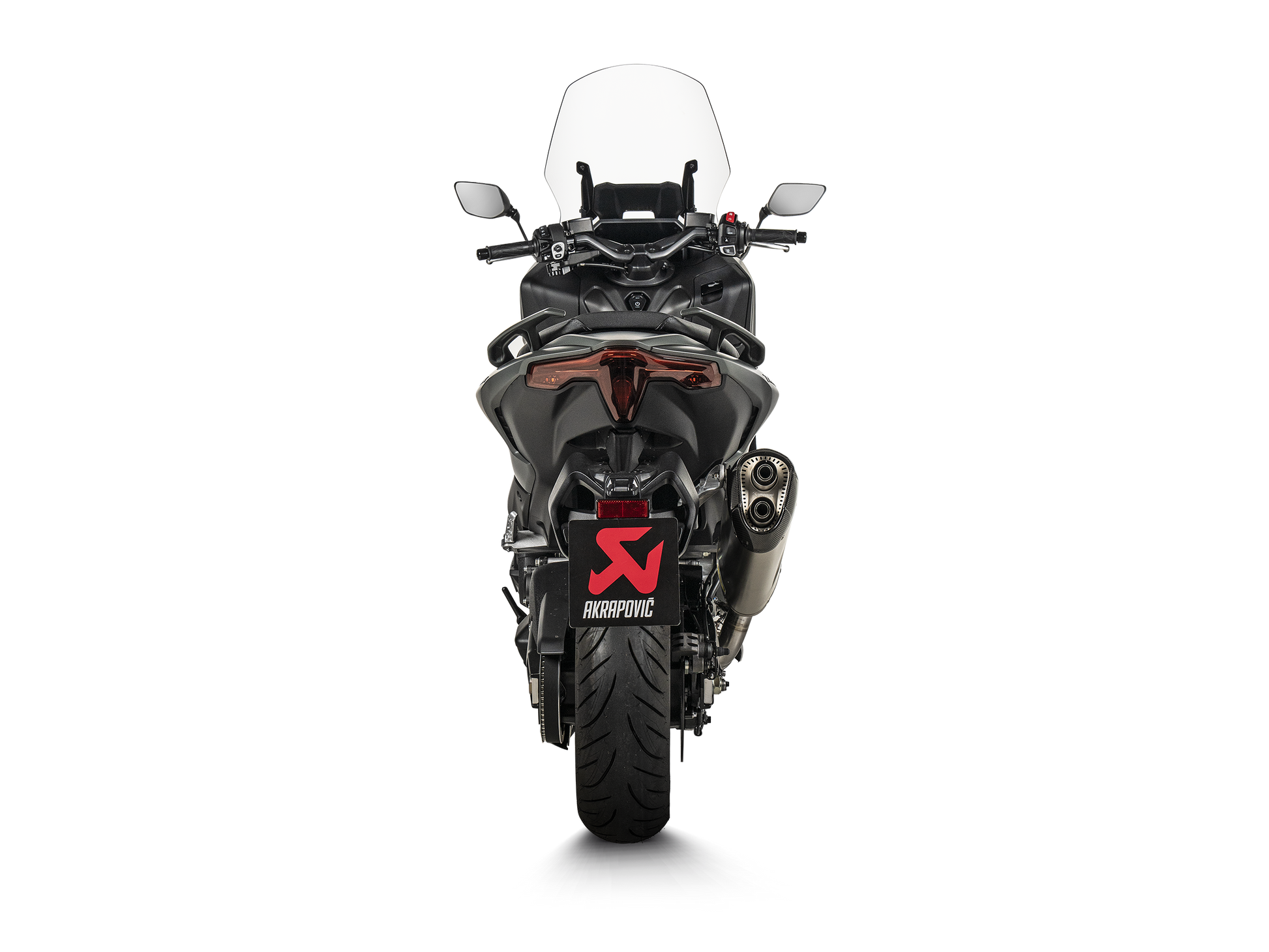 AKRAPOVIC TERMINALE TITANIO OMOLOGATO YAMAHA TMAX 2020-26 - AKRAPOVIC immagine 4