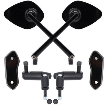 FAR COMBO KIT PREMIUM HANDLEBAR MIRRORS YAMAHA TMAX TECHMAX 560 2025 MOTORCYCLE