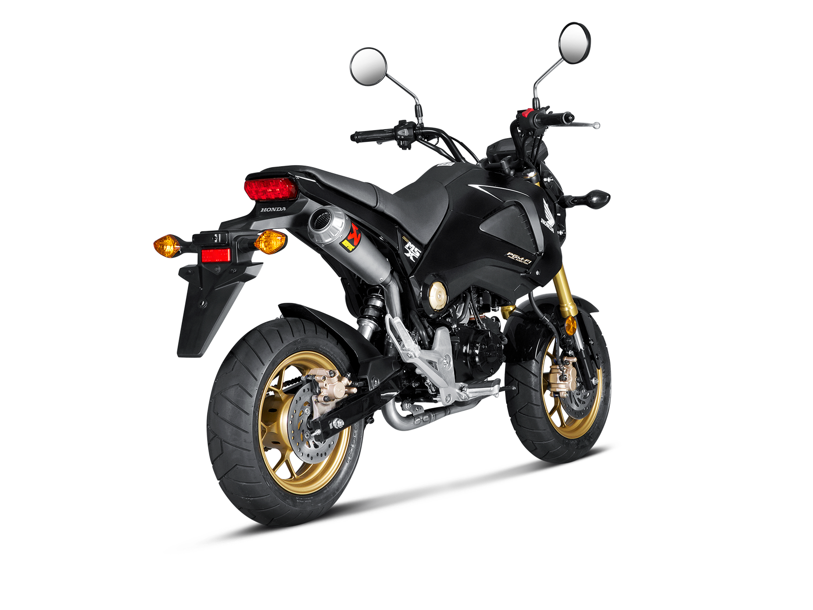 AKRAPOVIC COLLETTORI SCARICO TITANIO RACING HONDA MSX 125 / GROM 2013-15 - AKRAPOVIC immagine 2