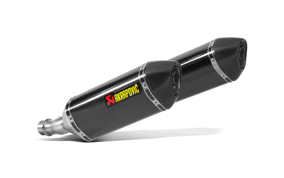 AKRAPOVIC TERMINALE CARBONIO KAWASAKI Z1000 2014-20 - AKRAPOVIC