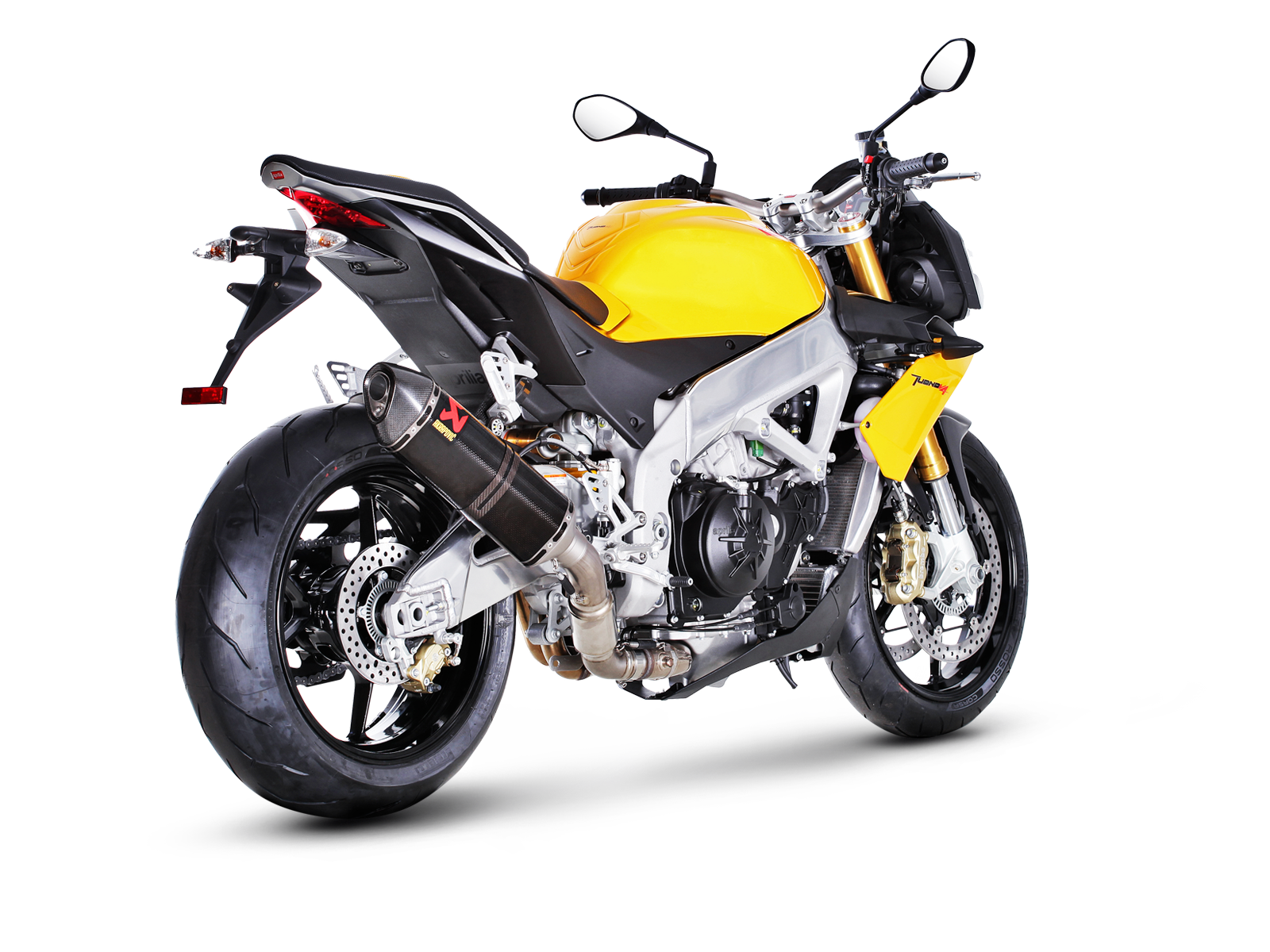 AKRAPOVIC TERMINALE CARBONIO RACING APRILIA TUONO V4 2009-16 - AKRAPOVIC immagine 2