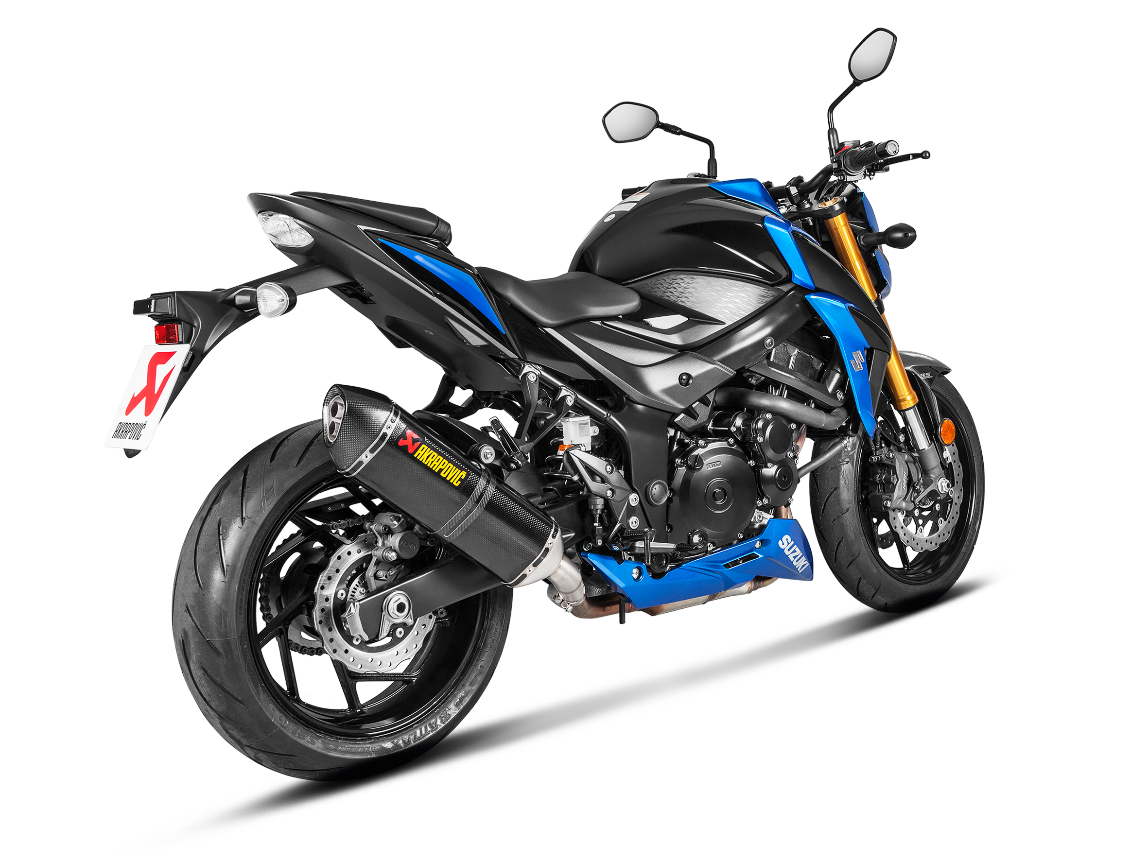 AKRAPOVIC TERMINALE CARBONIO SUZUKI GSX S 750 2017-20 - AKRAPOVIC immagine 3