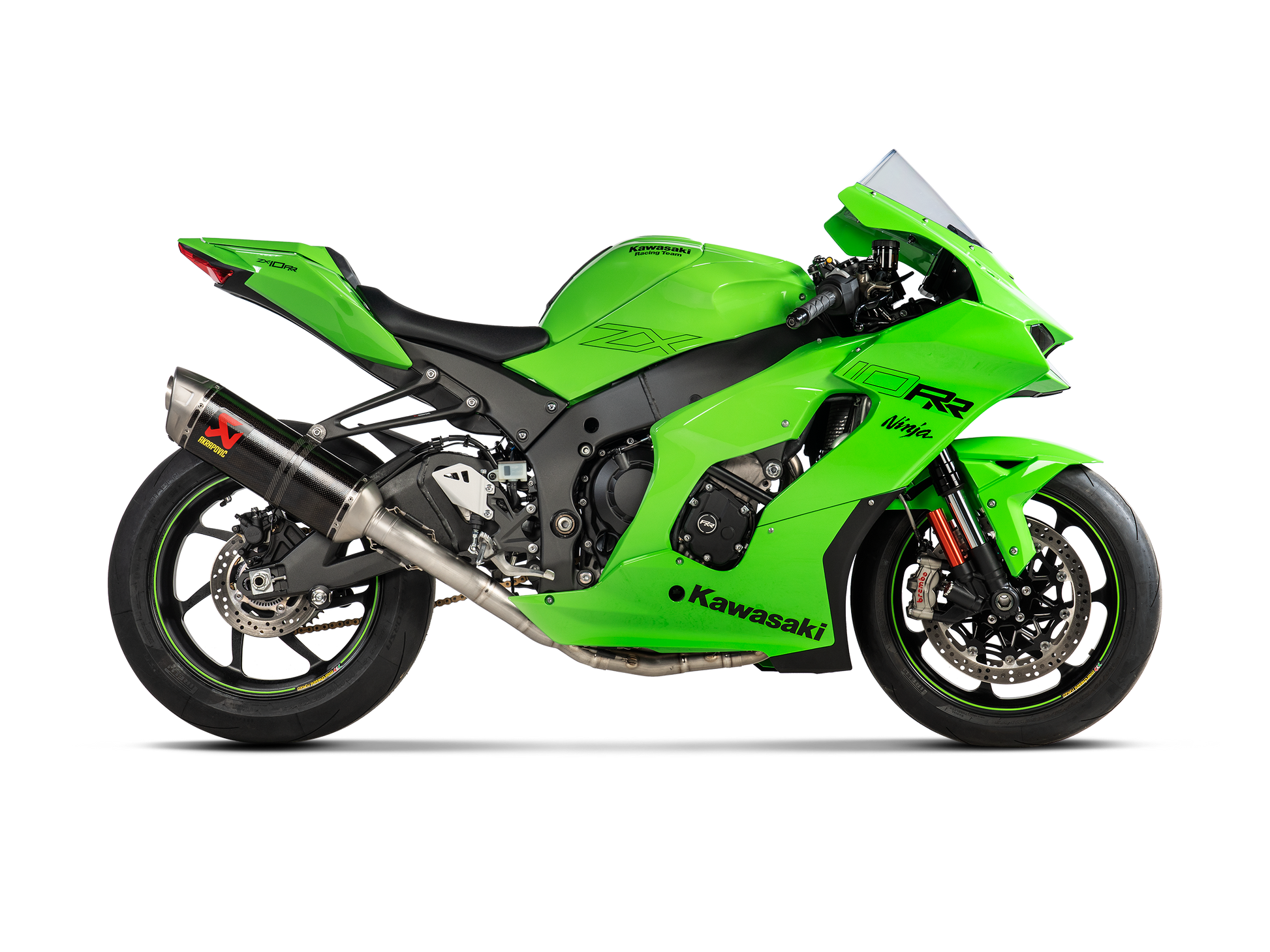 AKRAPOVIC TERMINALE CARBONIO RACING KAWASAKI NINJA ZX 10R / 10RR 2021-24 - AKRAPOVIC immagine 2