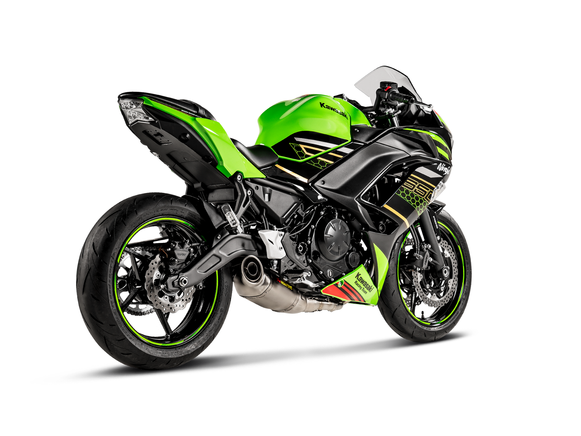 AKRAPOVIC TERMINALE TITANIO RACING KAWASAKI NINJA 650 Z650 2017-26 - AKRAPOVIC immagine 3