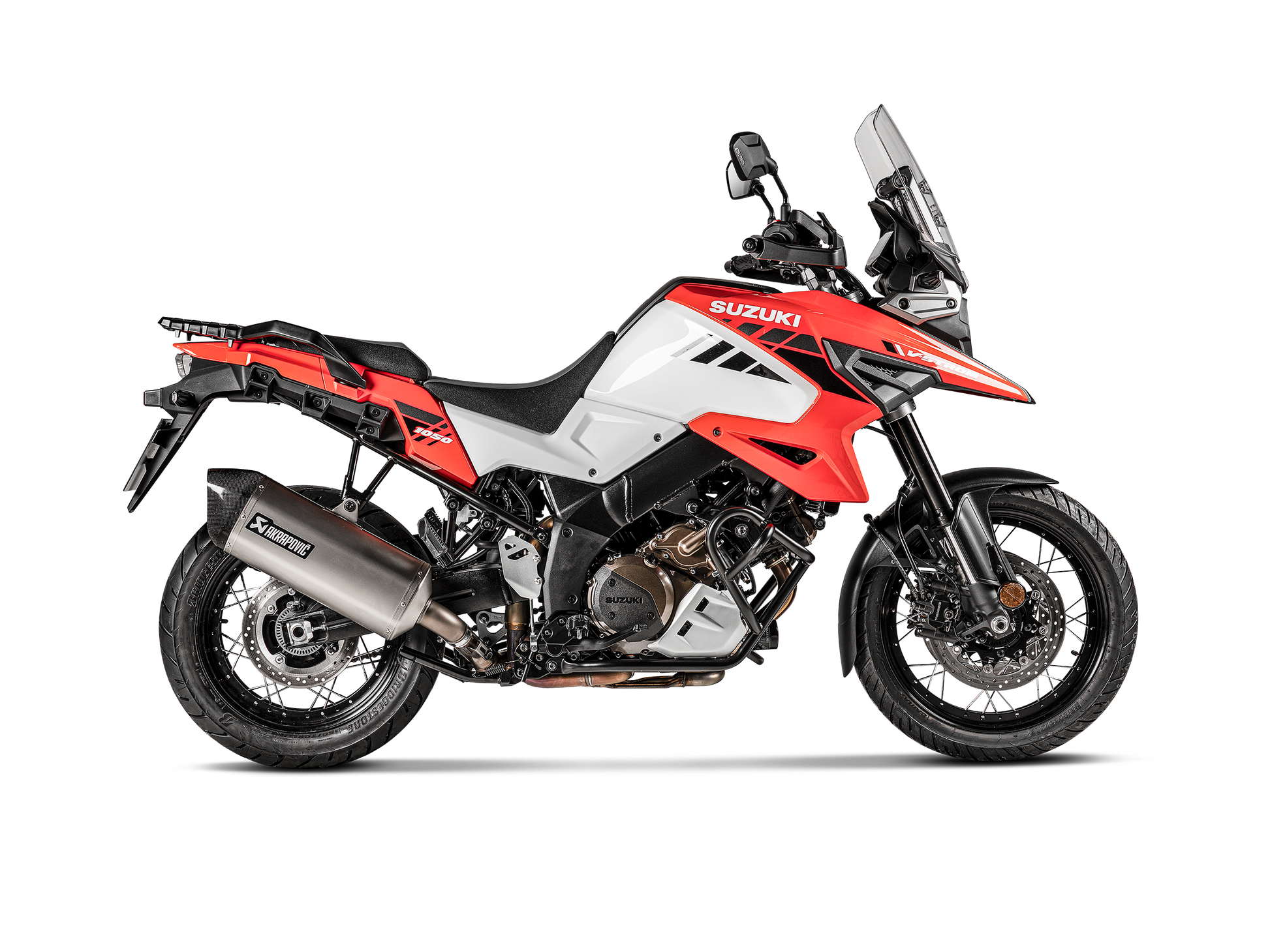 AKRAPOVIC TERMINALE TITANIO SUZUKI V STROM 1000 / 1050 2014-25 - AKRAPOVIC immagine 2