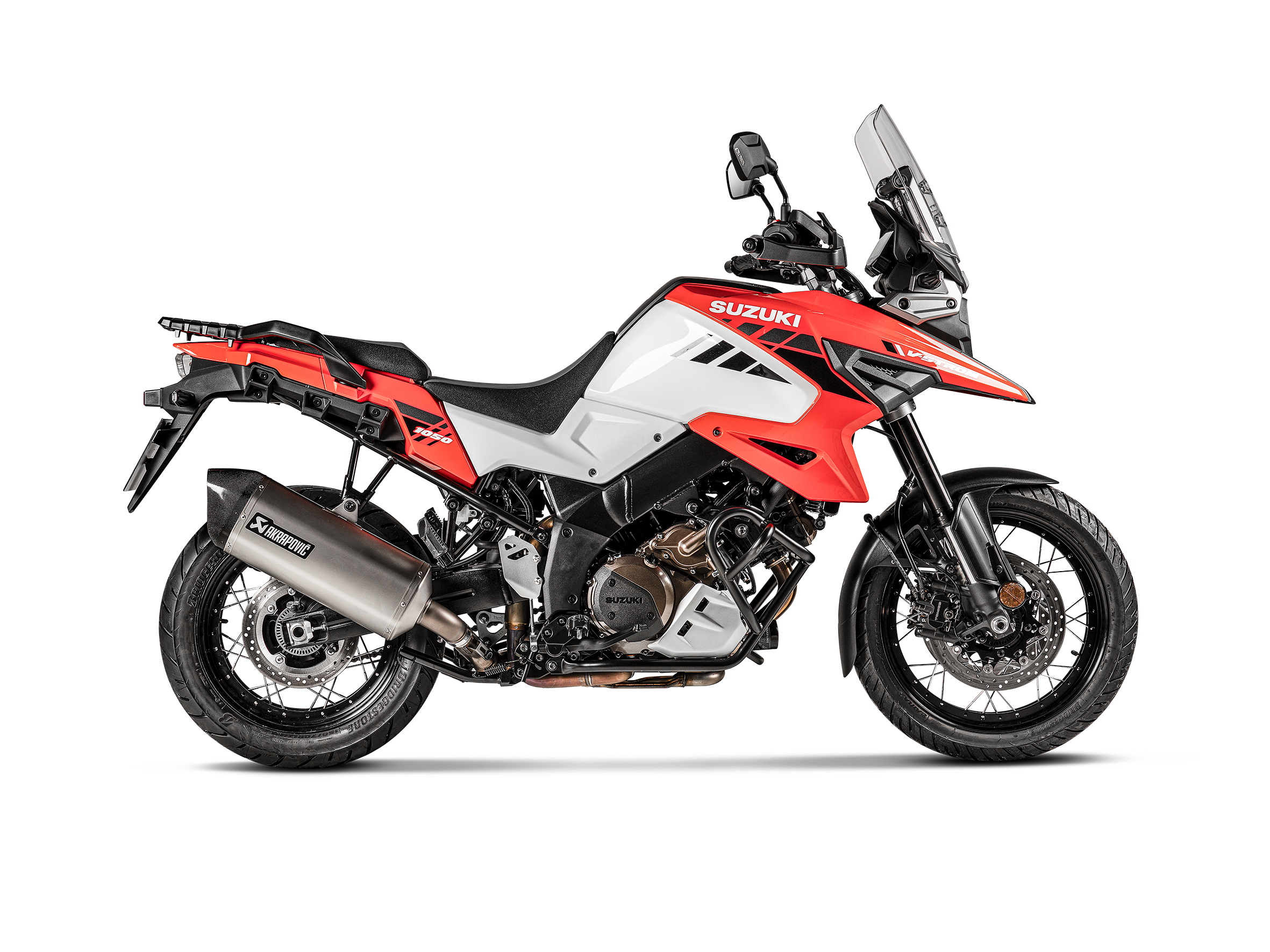 AKRAPOVIC TERMINALE TITANIO SUZUKI V STROM 1000 / 1050 2014-25 - AKRAPOVIC immagine 2