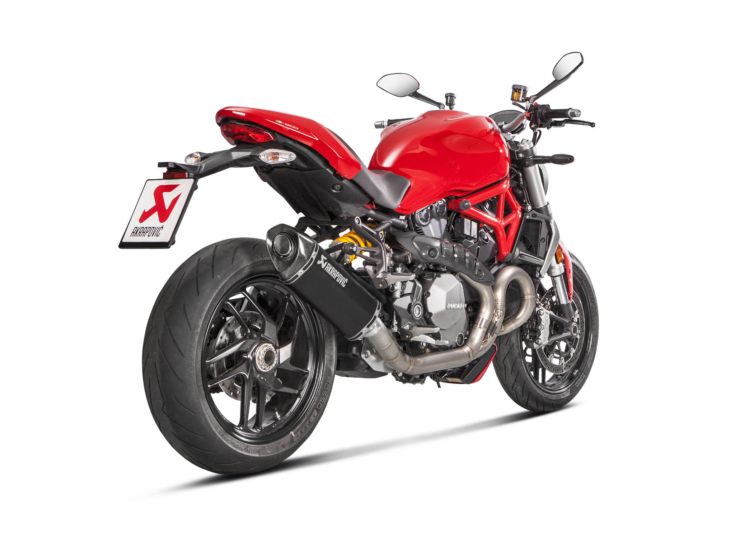 TERMINALE TITANIO RACING DUCATI MONSTER 821 MONSTER 1200 / 1200S MONSTER 1200 R - AKRAPOVIC immagine 5