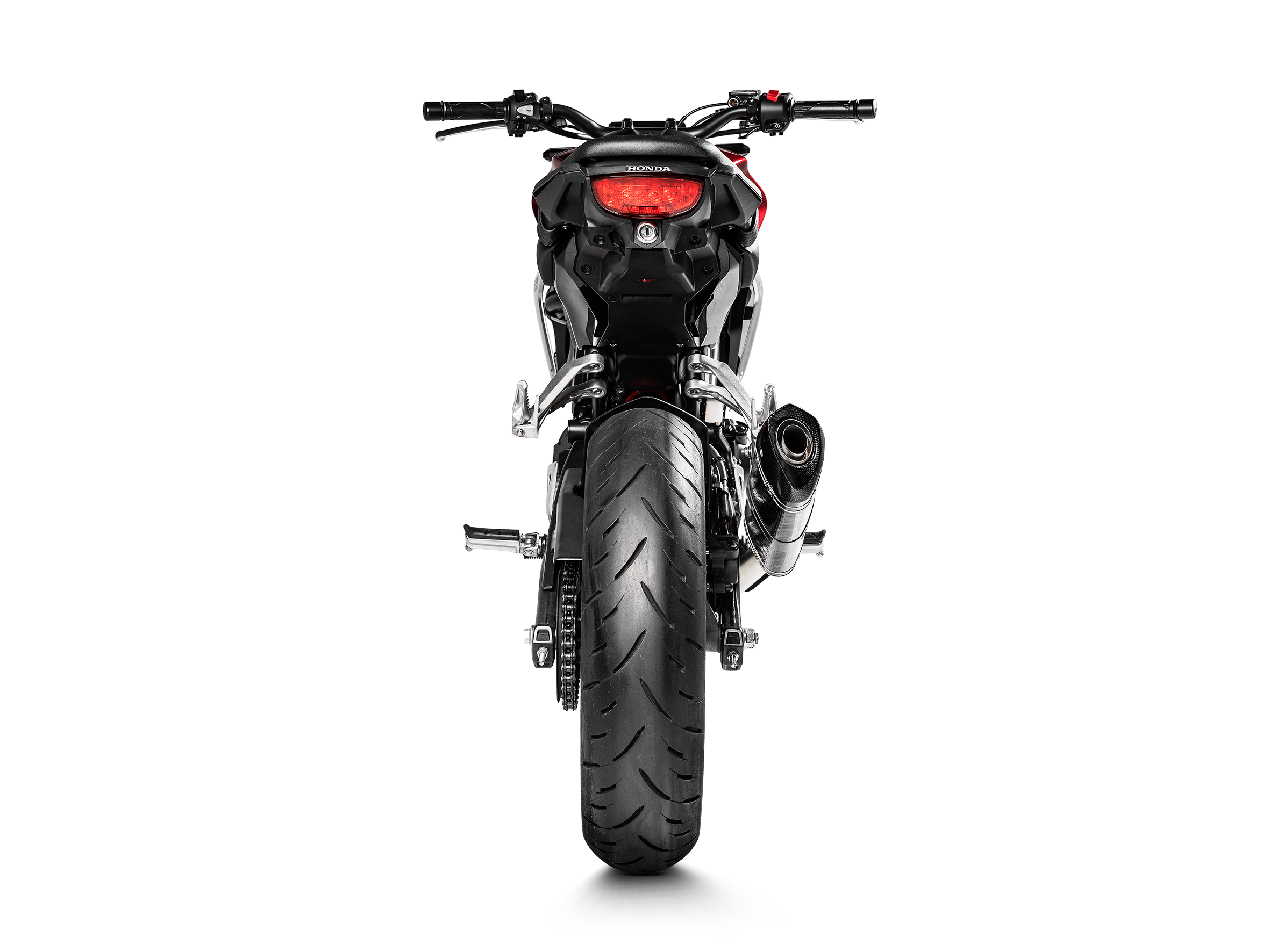 AKRAPOVIC TERMINALE CARBONIO RACING HONDA CB 300 R 2018-20 - AKRAPOVIC immagine 4