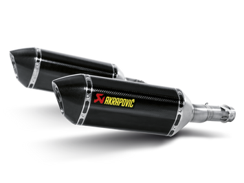 AKRAPOVIC TERMINALE CARBONIO KAWASAKI Z1000 / Z1000SX / NINJA 1000 2010-13 - AKRAPOVIC