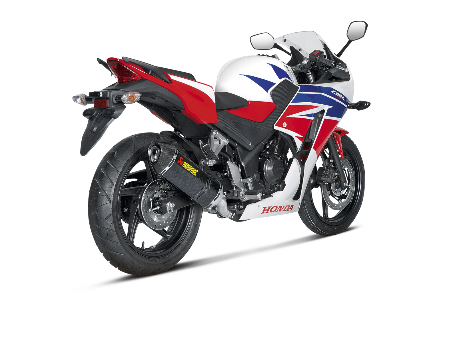 AKRAPOVIC TERMINALE CARBONIO RACING HONDA CBR 300 R 2014-16 - AKRAPOVIC immagine 3