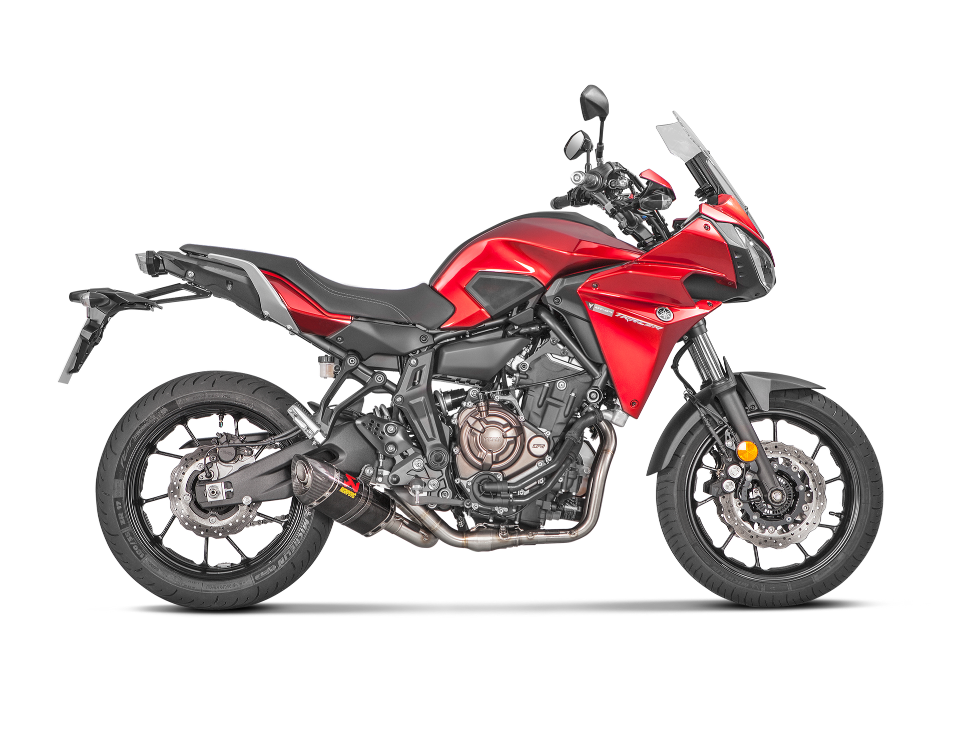 TERMINALE CARB.IO RACING YAMAHA MT 07 / FZ 07 TRACER 700 / GT XSR 700 / XTRIBUTE - AKRAPOVIC immagine 2