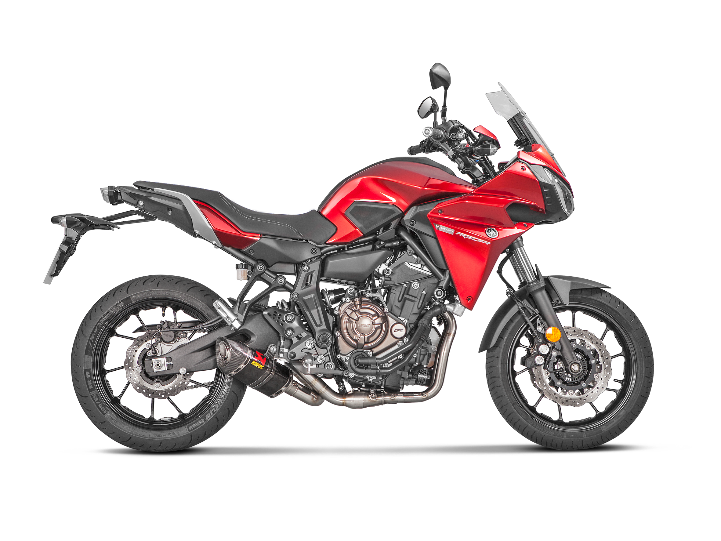 TERMINALE CARB.IO RACING YAMAHA MT 07 / FZ 07 TRACER 700 / GT XSR 700 / XTRIBUTE - AKRAPOVIC immagine 2