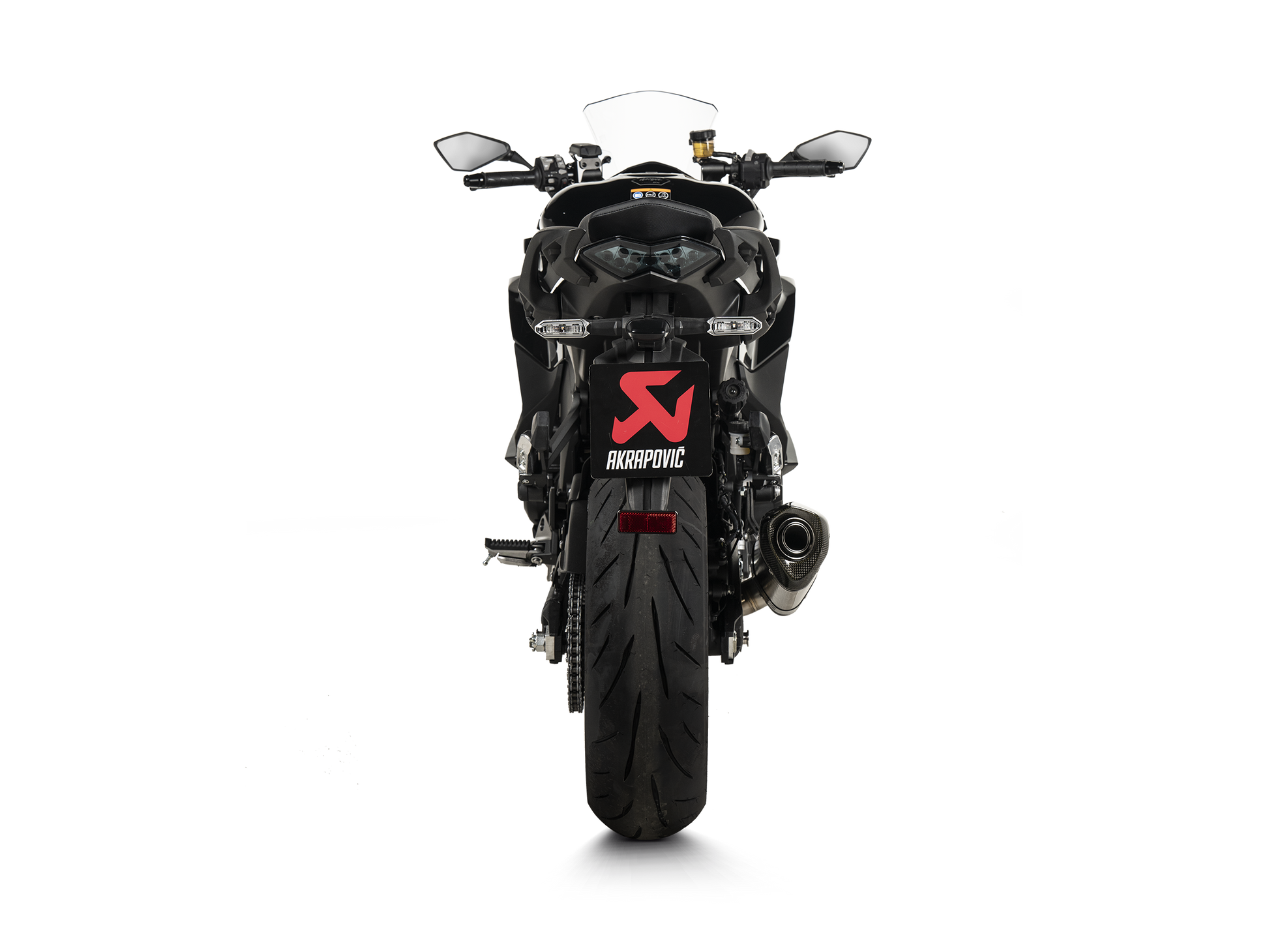 AKRAPOVIC TERMINALE CARBONIO KAWASAKI NINJA 1100SX NINJA 1000SX 2020-24 - AKRAPOVIC immagine 5