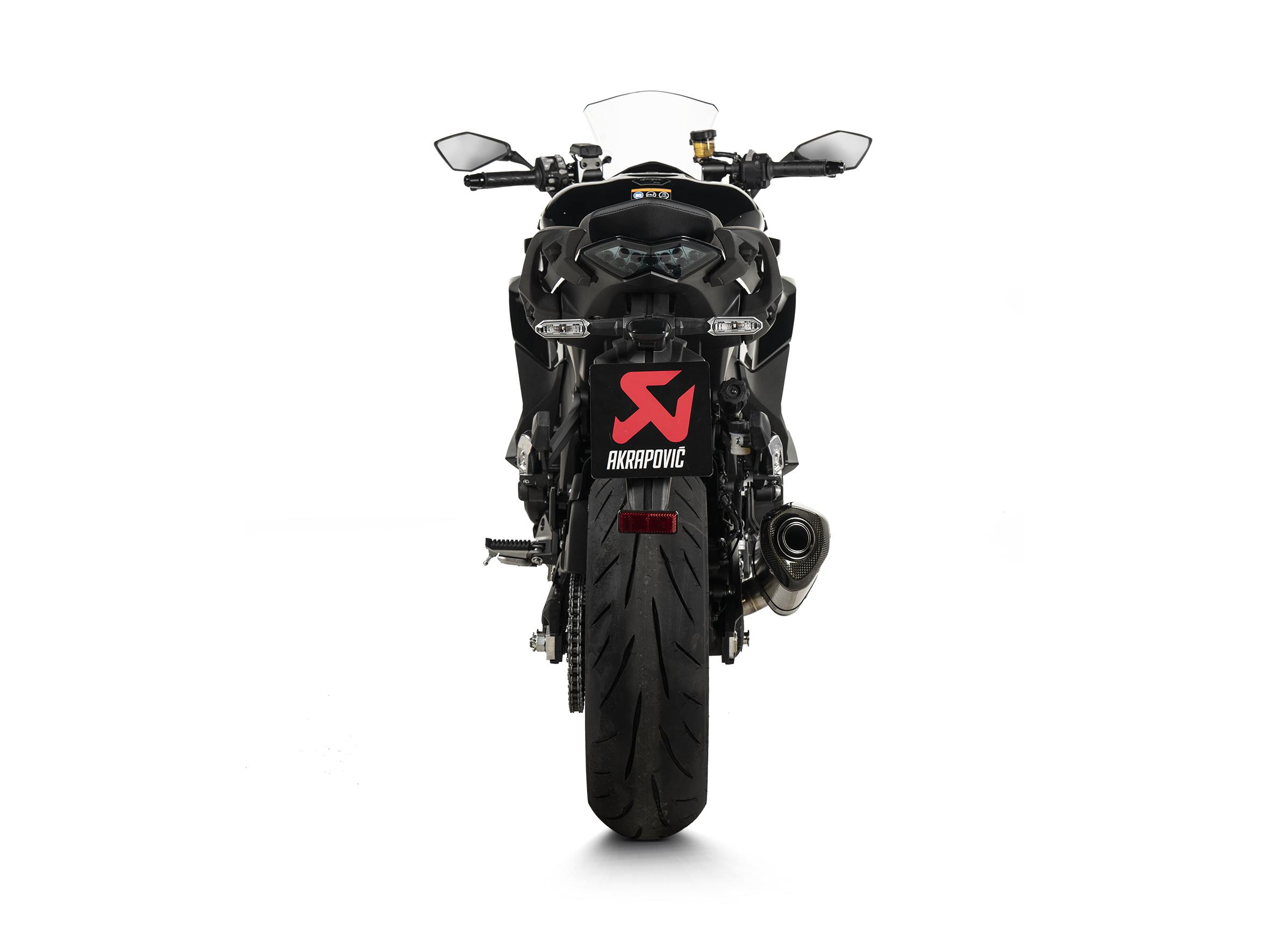 AKRAPOVIC TERMINALE CARBONIO KAWASAKI NINJA 1100SX NINJA 1000SX 2020-24 - AKRAPOVIC immagine 5