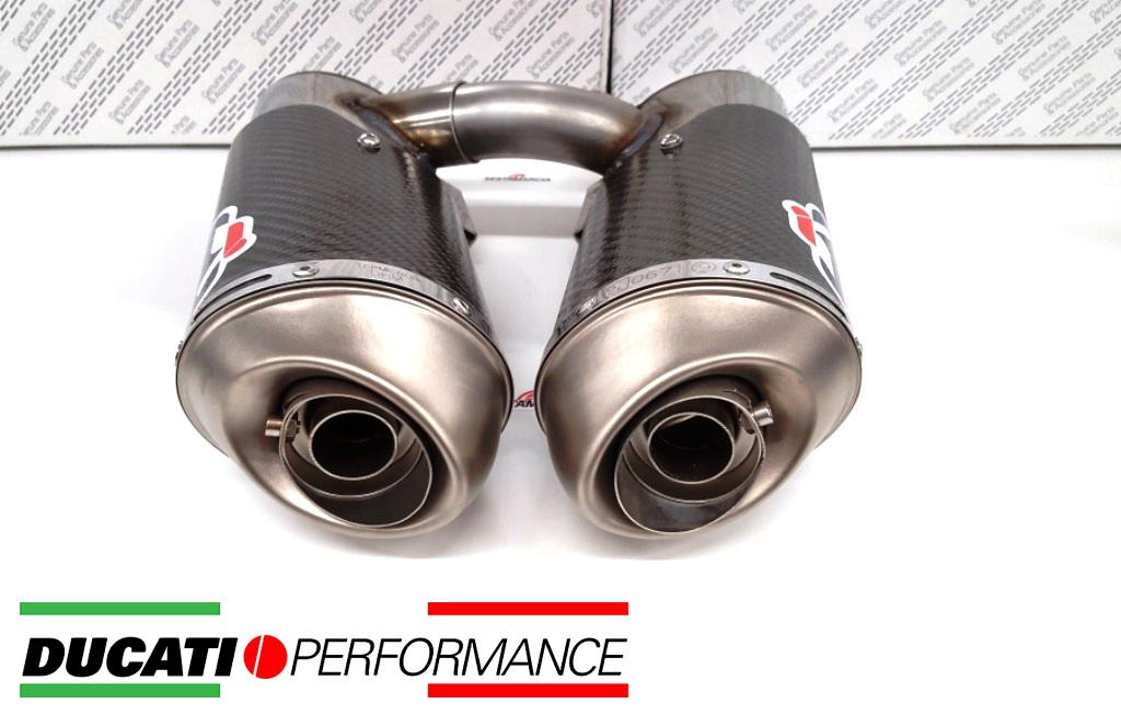 SILENCER EXHAUST APPROVED CARBON TERMIGNONI DUCATI HYPERMOTARD 1100 EVO SP