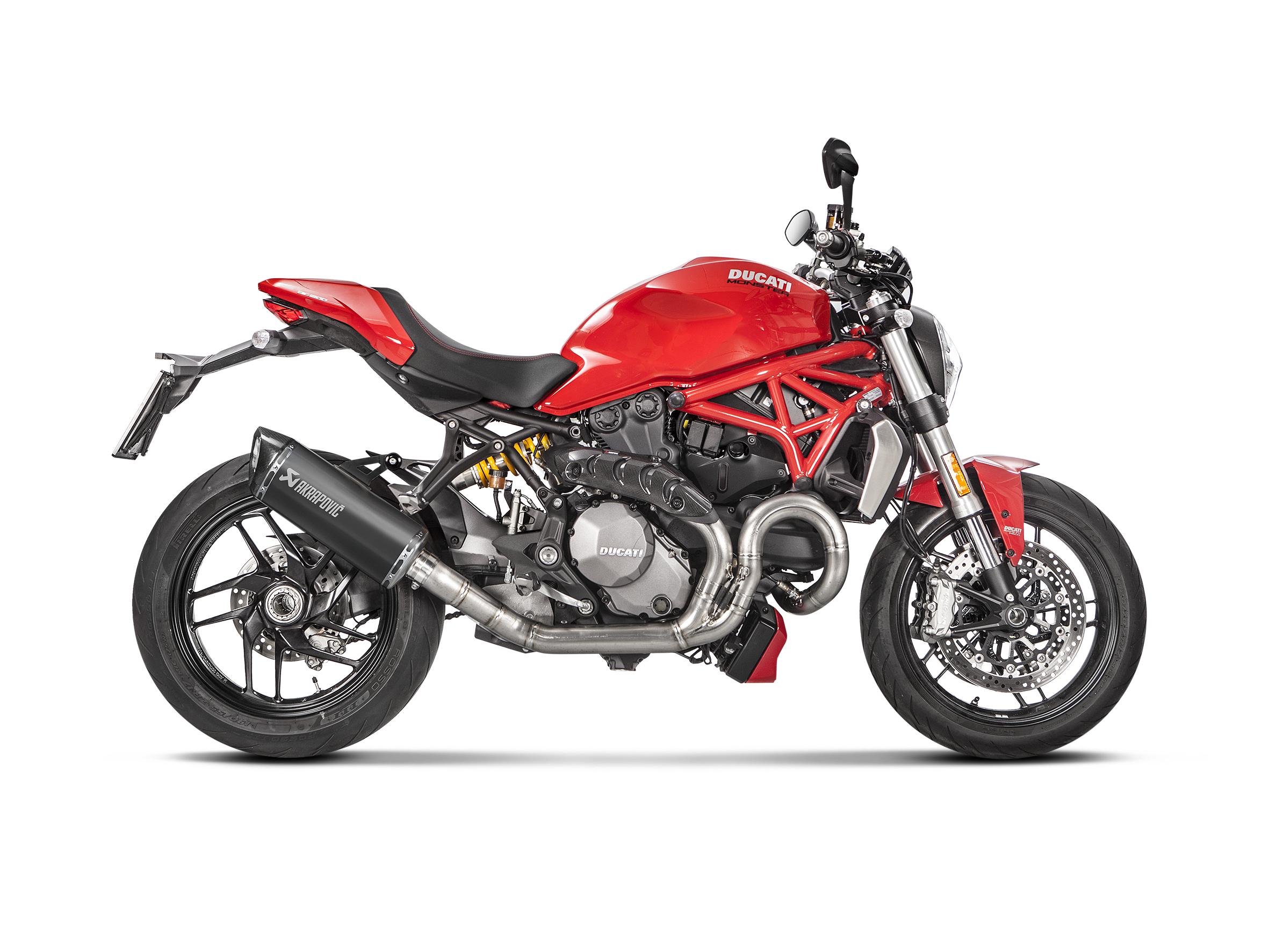 TERMINALE TITANIO RACING DUCATI MONSTER 821 MONSTER 1200 / 1200S MONSTER 1200 R - AKRAPOVIC immagine 3