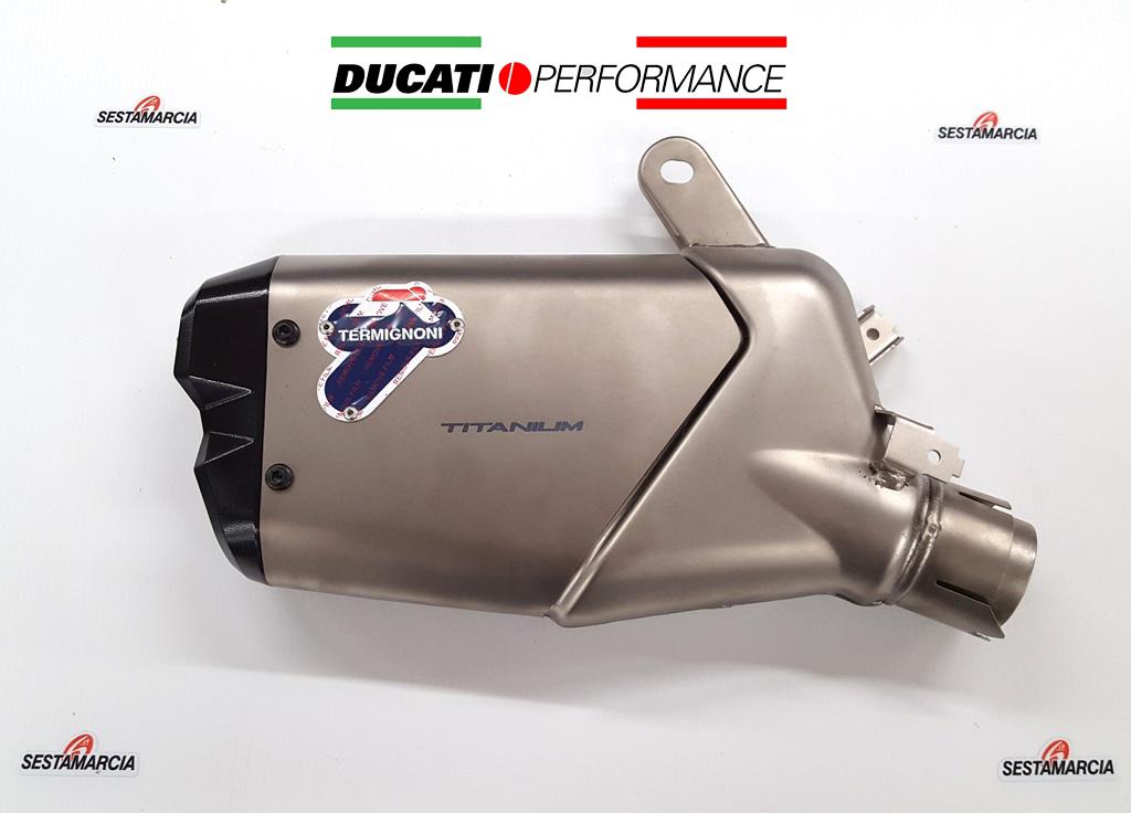 TERMINALE SCARICO TITANIO TERMIGNONI DUCATI MULTISTRADA 950 2017 - 18 