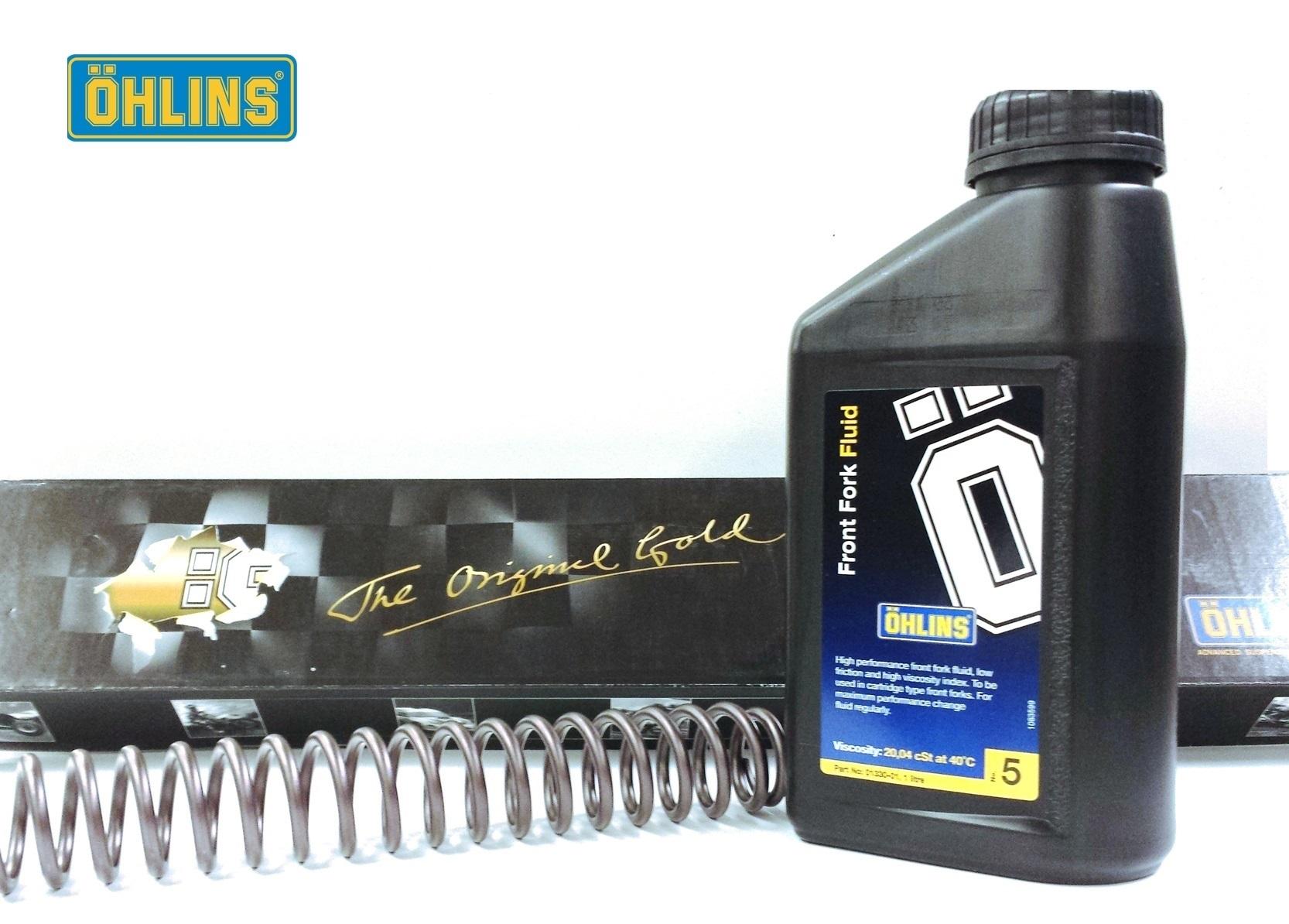 Molle e olio forcella - molle anteriori ohlins Yamaha xt 660 x 2004 - 05