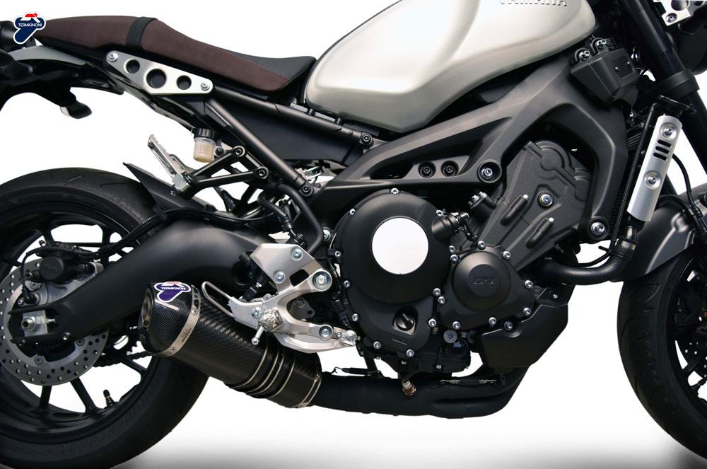 COMPLETE EXHAUST TERMIGNONI RACING BLACK CARBON YAMAHA MT09 TRACER 2014 - 20